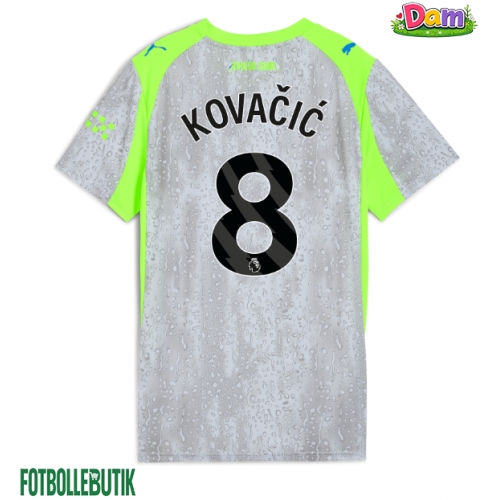Manchester City Mateo Kovacic #8 Tredje Tröja Kvinnor 2025-26 Kortärmad